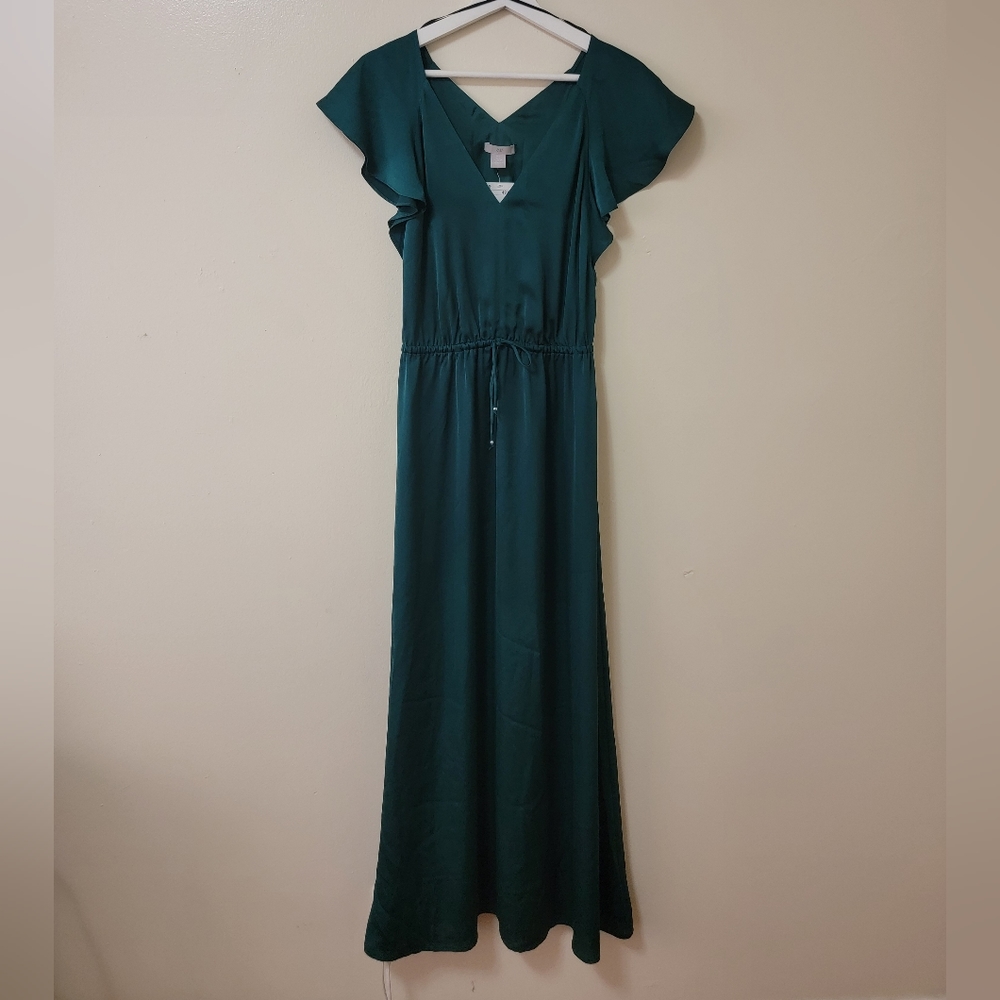 HM FLATTERING FLUTTER SLEEVE DRESS, 4
